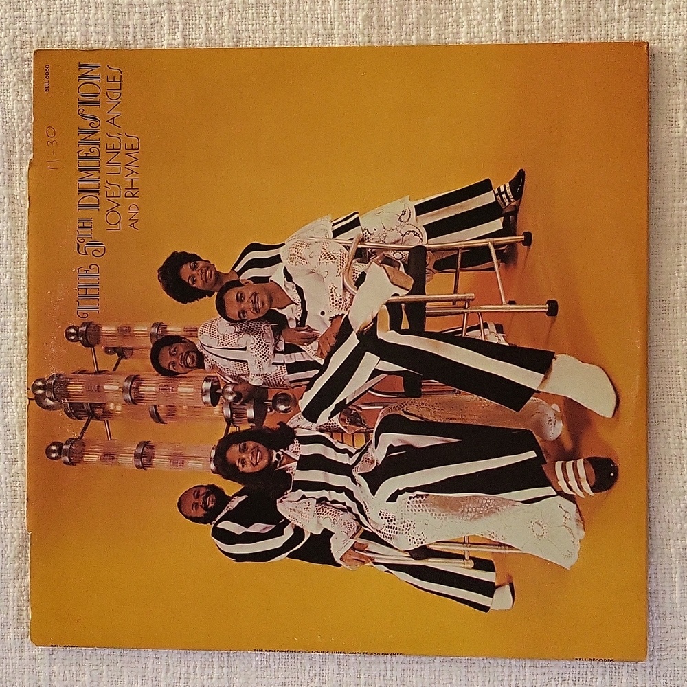 Love's Lines, And Rhymes Lp Vinyl Record 5th Dimension